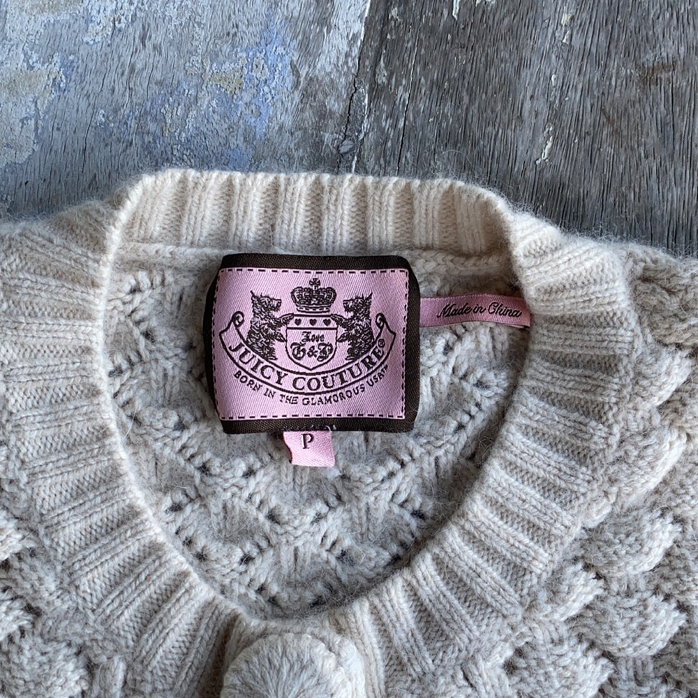 Juicy Couture Cashmere Blend Cardigan - Picture 4 of 8